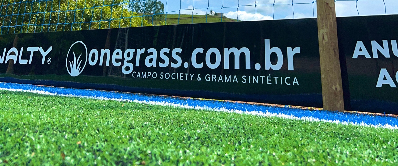 A melhor grama sintética do Brasil. Onegrass!